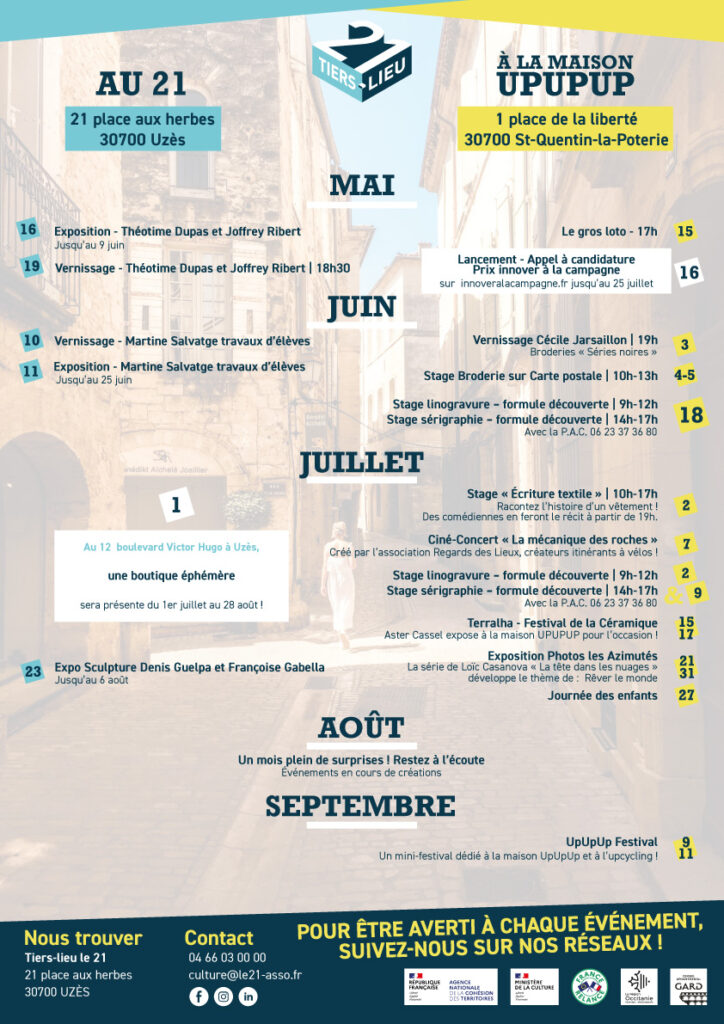 Programme 2022 uzès le 21