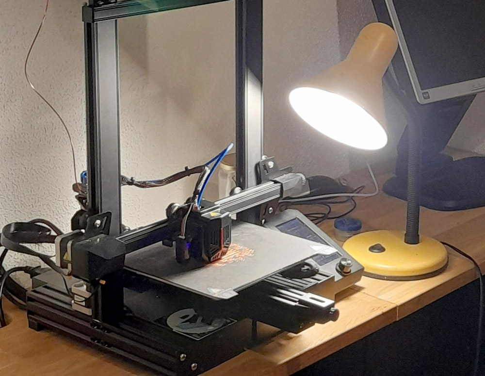 Imprimante 3D en cours d'impression