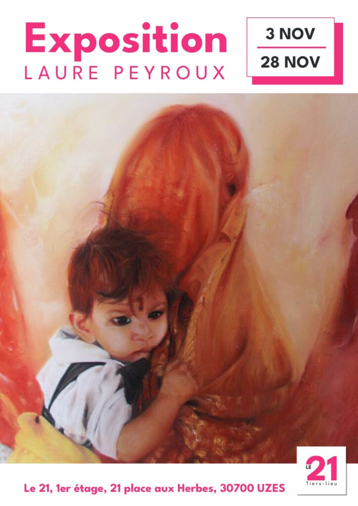Affiche Laure Peyroux Exposition